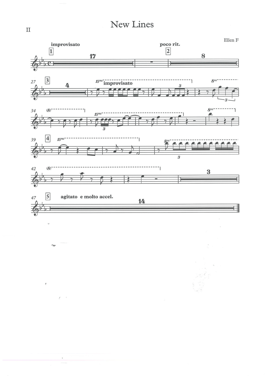 New Lines Piano, Vocal, Guitar scores gallery preview page 6