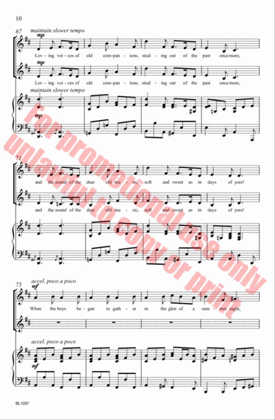 The Kerry Dance Choir scores gallery preview page 11