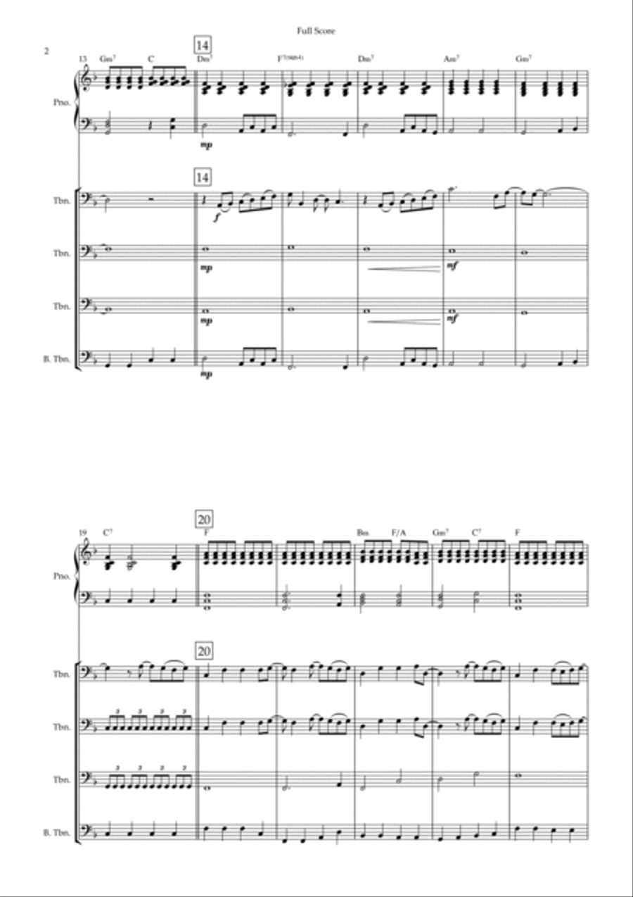 Wouldn't It Be Nice Small Ensemble scores gallery preview page 2