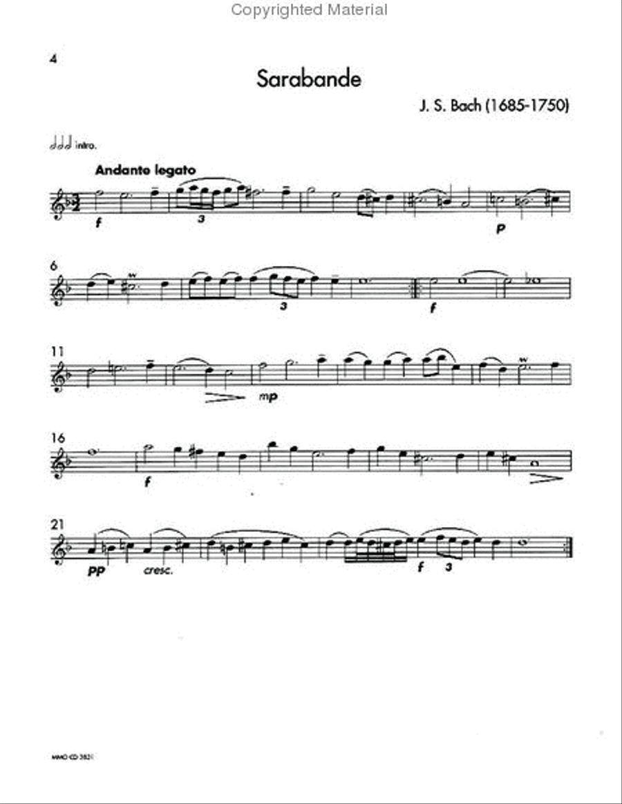 Popular Concert Favorites for Trumpet