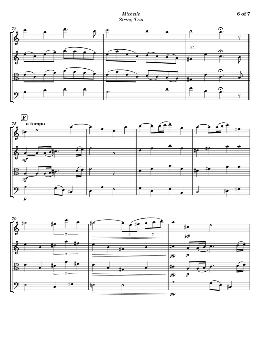 Michelle String Trio scores gallery preview page 6