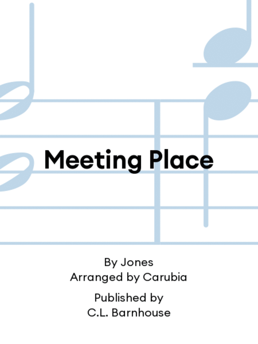 Meeting Place Jazz Ensemble scores gallery preview page 1