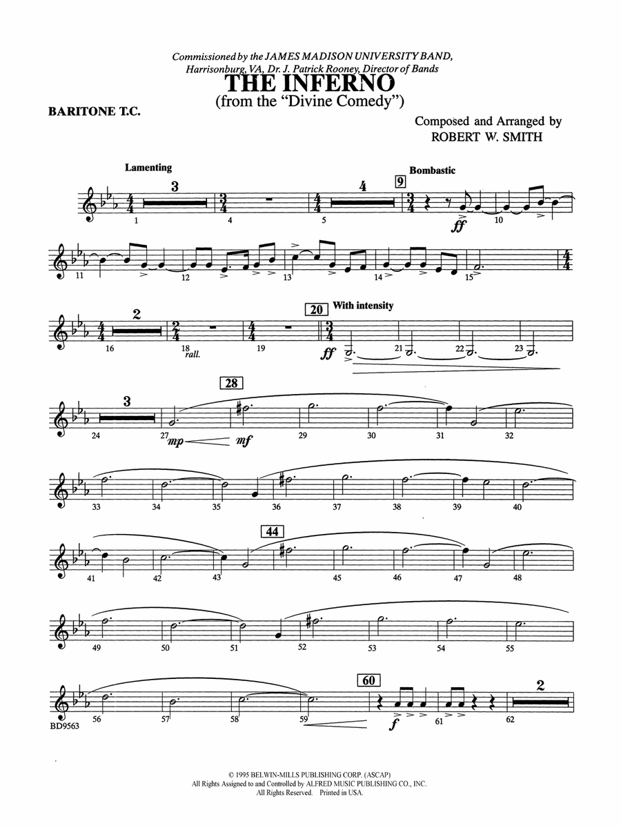 The Inferno: Baritone T.C.