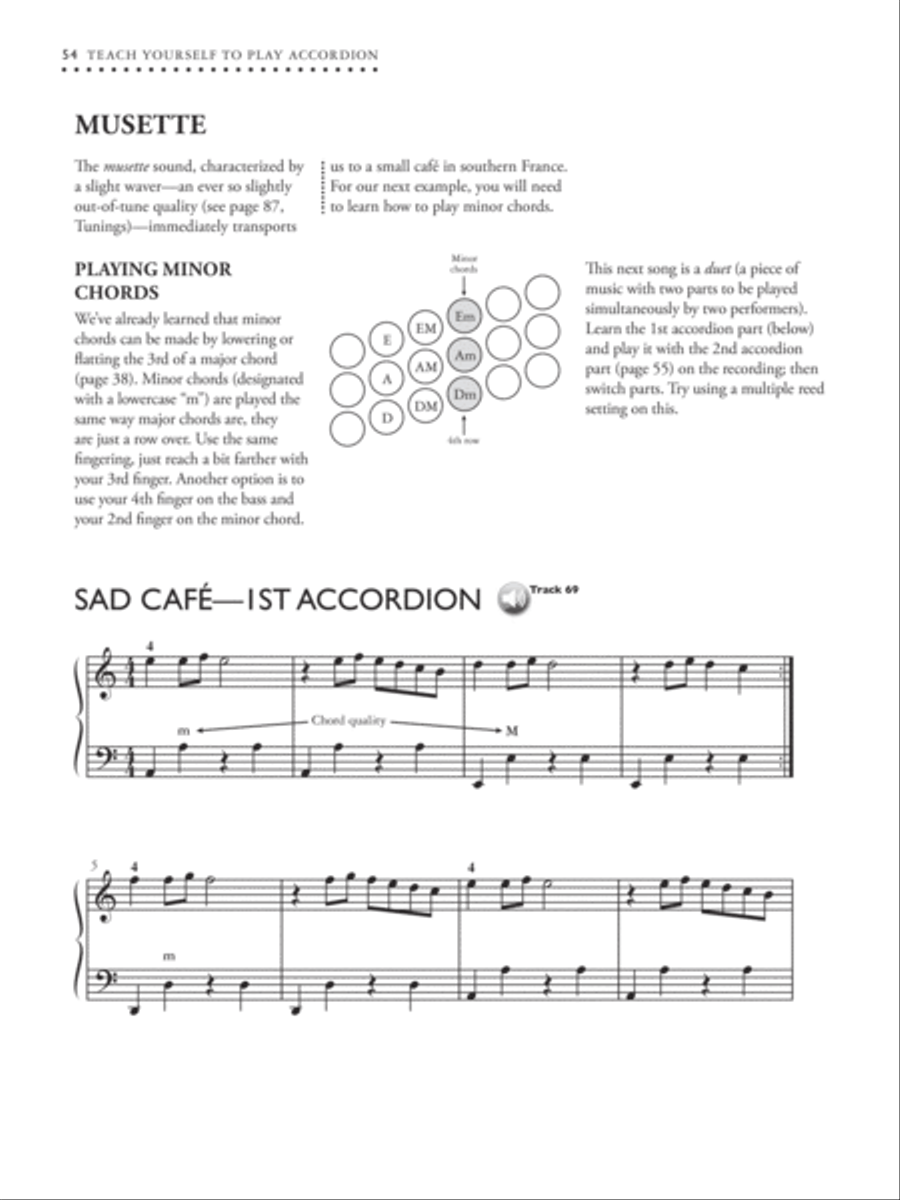 Alfred's Teach Yourself to Play Accordion Accordion scores gallery preview page 8
