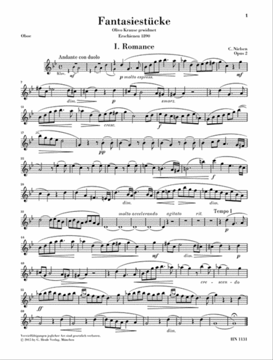 Fantasy Pieces Op. 2 Piano Accompaniment scores gallery preview page 3