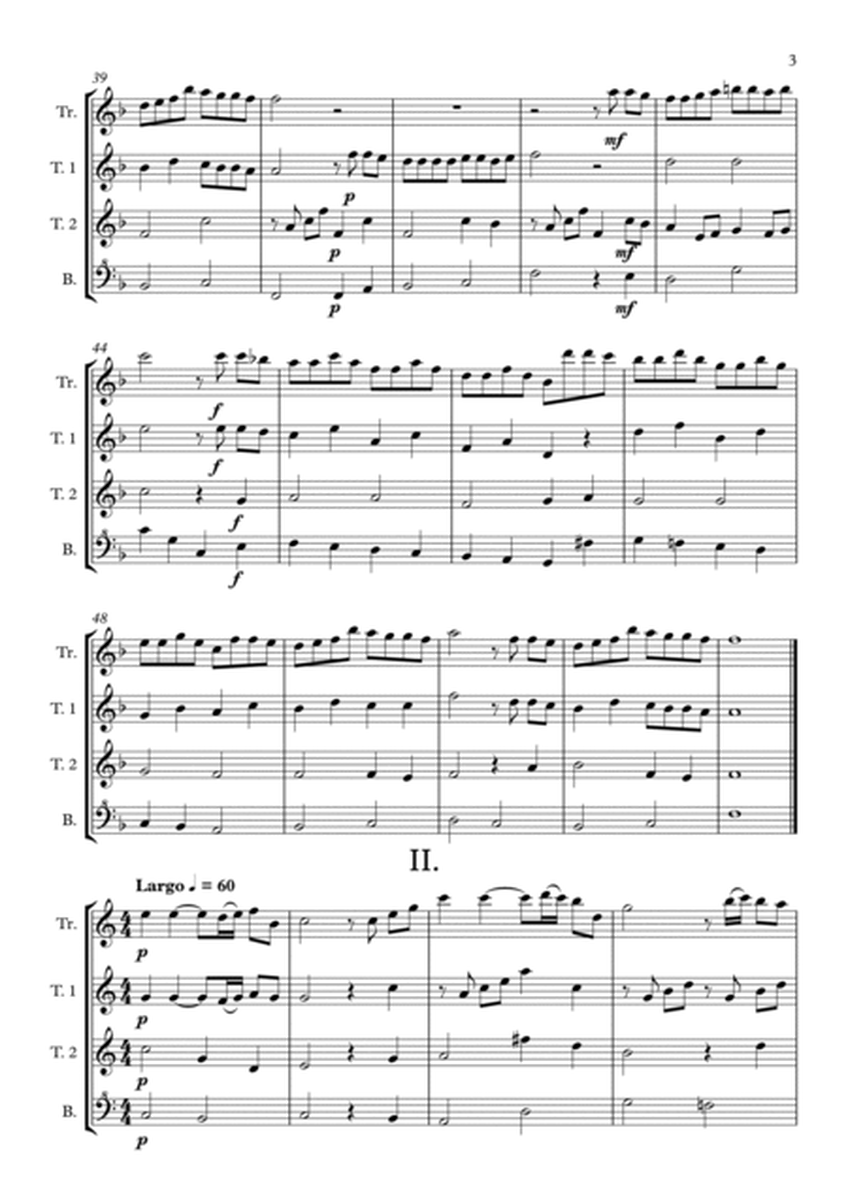 Suite in F major for recorder quartet image number null