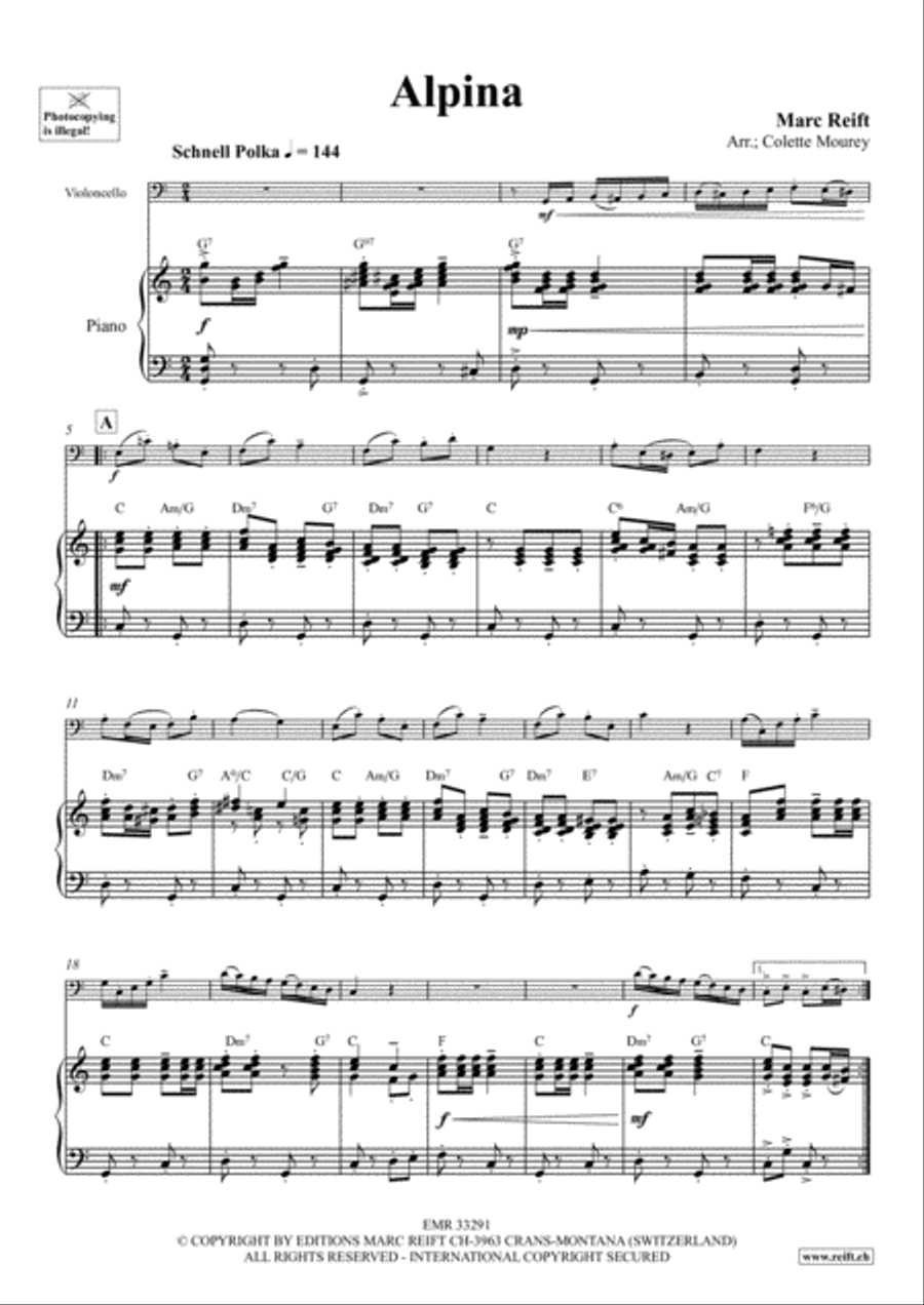 Alpina Piano Accompaniment scores gallery preview page 4
