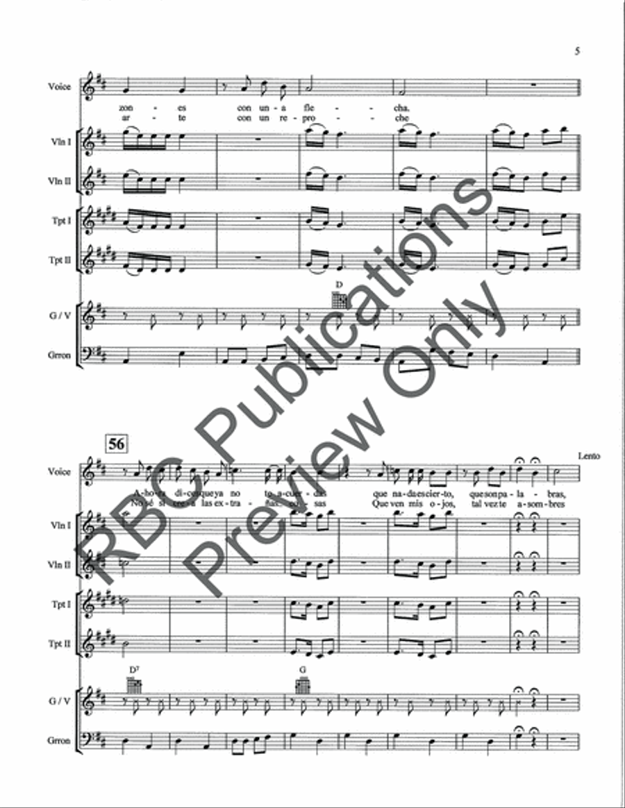 La Ley Del Monte Mariachi (Score) Voice scores gallery preview page 7
