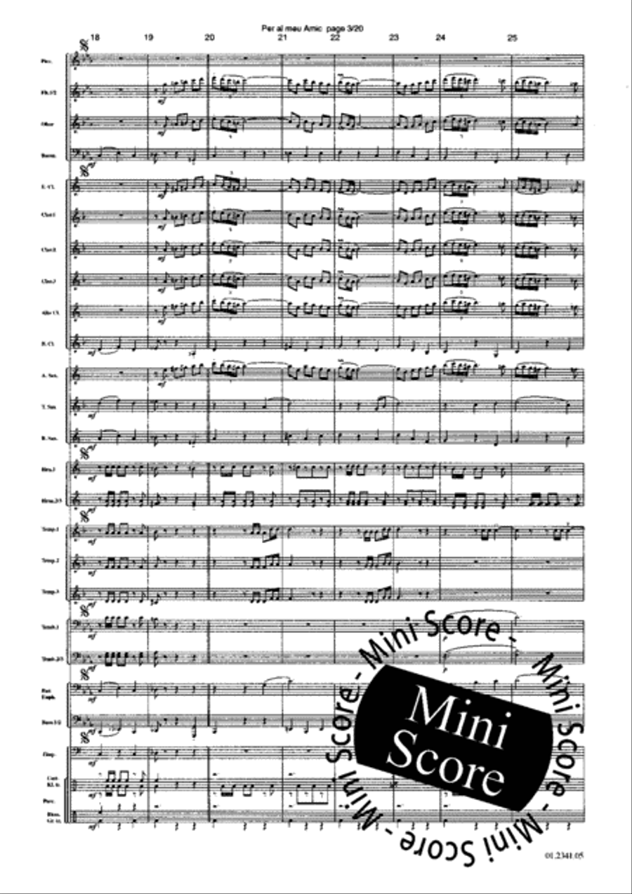 For My Friend Concert Band scores gallery preview page 7