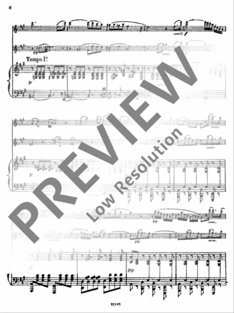 Andante et Rondo Flute Duet scores gallery preview page 7