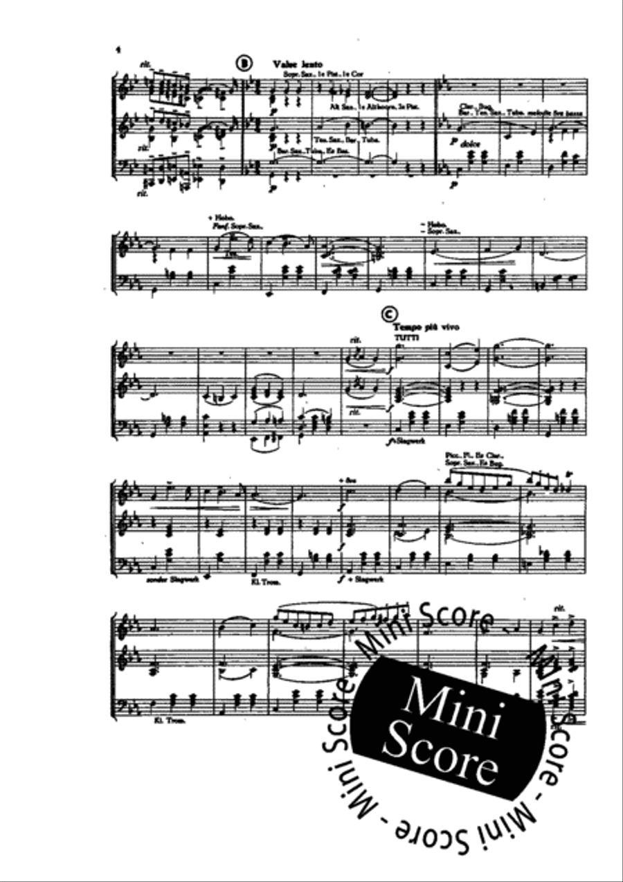 Die Czardas Furstin Concert Band scores gallery preview page 6