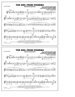 The Girl From Ipanema (Garota De Ipanema) - 3rd Bb Trumpet
