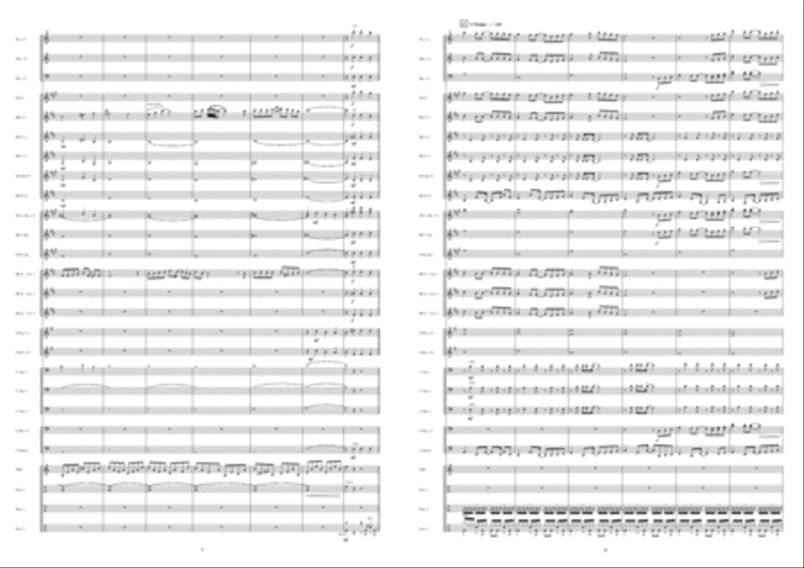Those Were The Days My Friend Concert Band scores gallery preview page 5