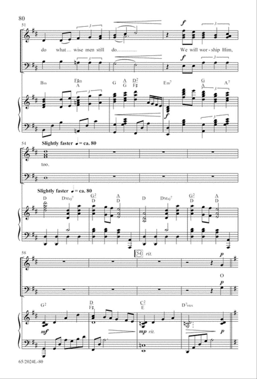 Child of Hope 3-Part scores gallery preview page 81