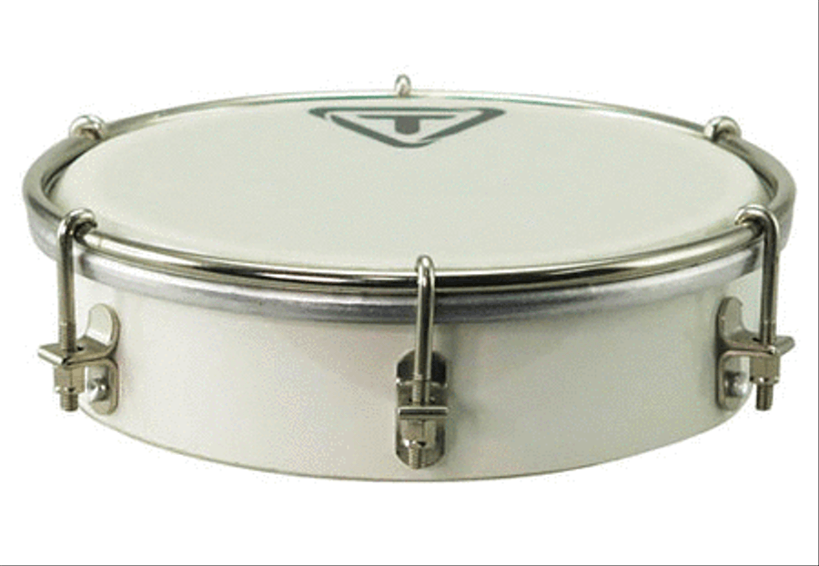 6“ Wooden Tamborim - White Drums & Percussion Instruments scores gallery preview page 2