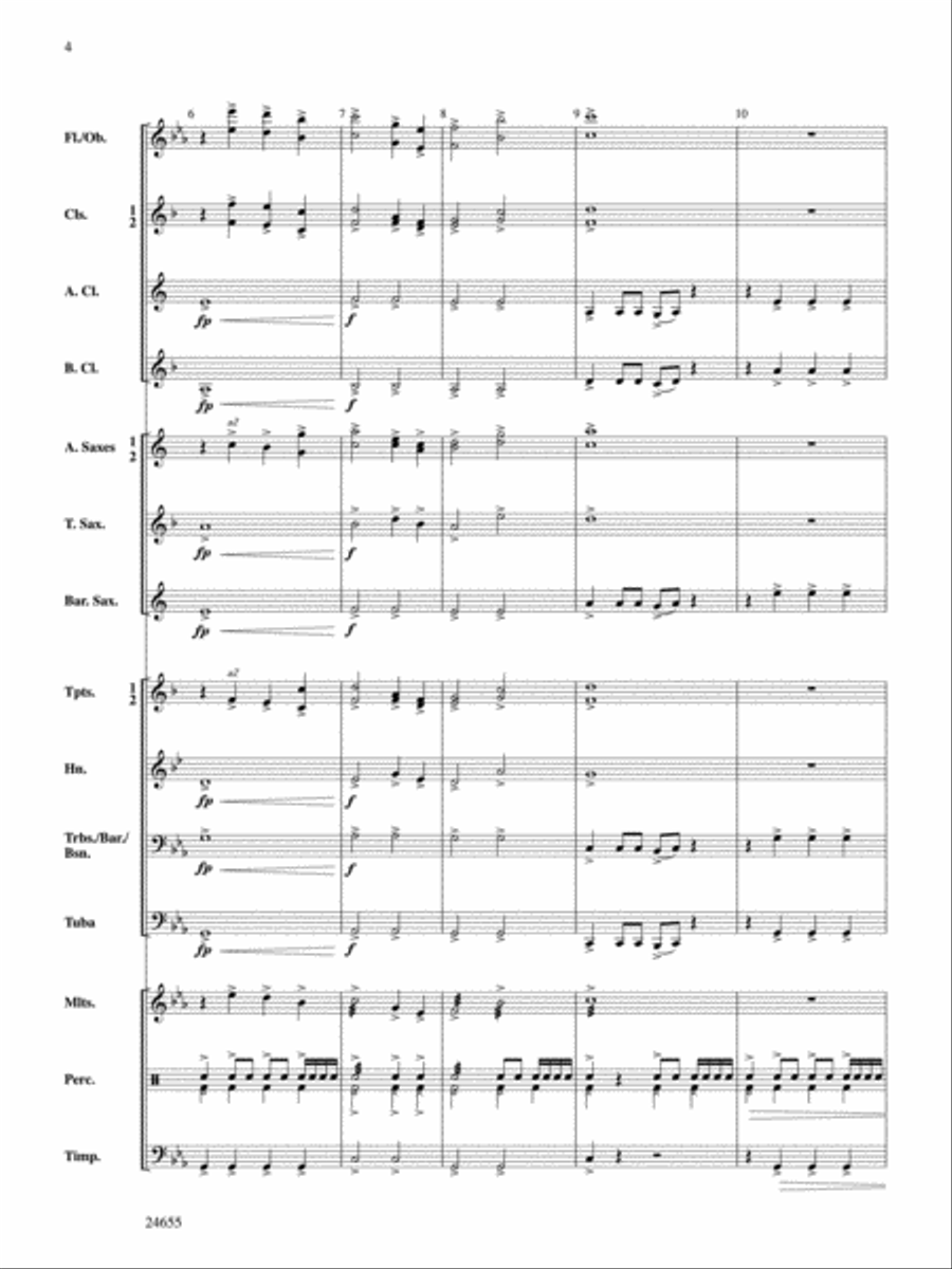 <br>Sheet music extract
