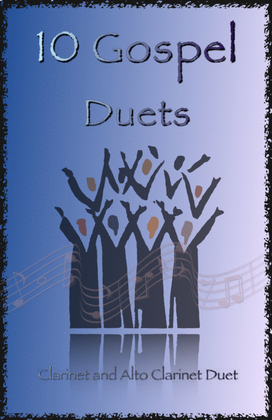 Book cover for 10 Gospel Duets for Clarinet and Alto Clarinet