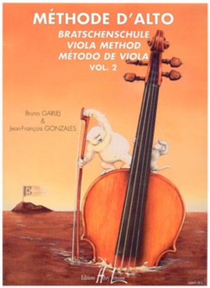 Book cover for Methode d'alto - Volume 2