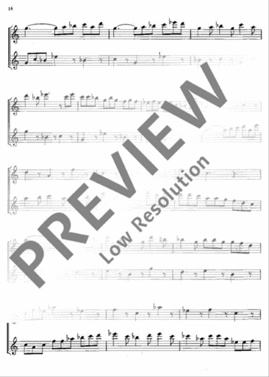 Dance piece Dance piece Alto Recorder scores gallery preview page 15