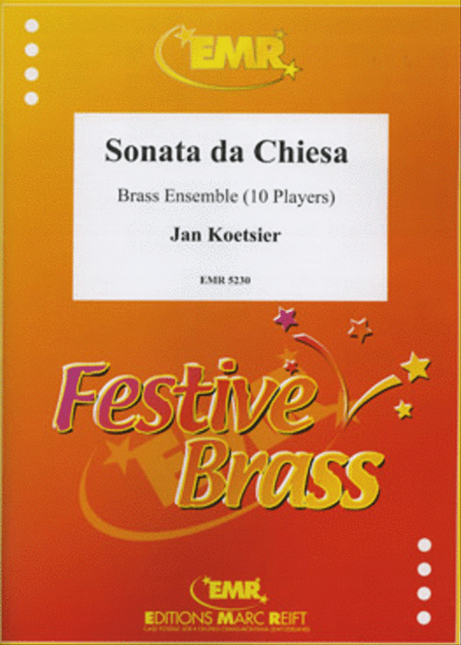 Sonata da chiesa Brass Ensemble scores gallery preview page 1