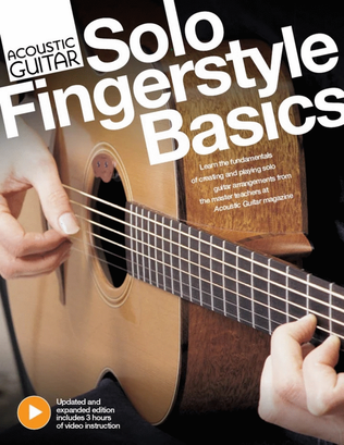 Book cover for Acoustic Guitar Solo Fingerstyle Basics