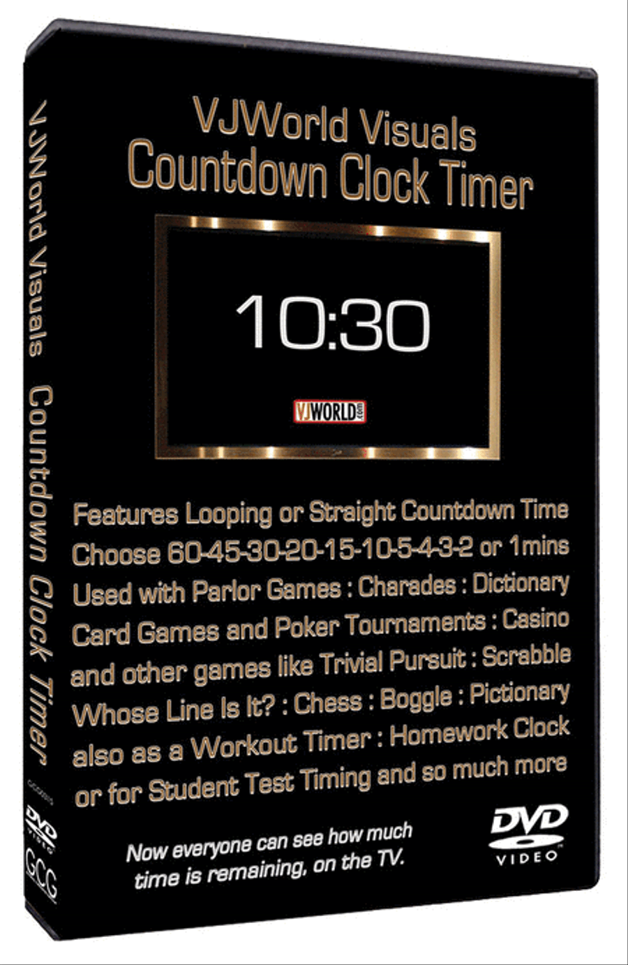 VJ World Visuals Countdown Clock Timer DVD scores gallery preview page 1