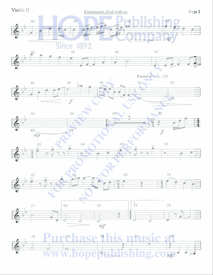 Emmanuel Emmanuel Orchestra scores gallery preview page 326