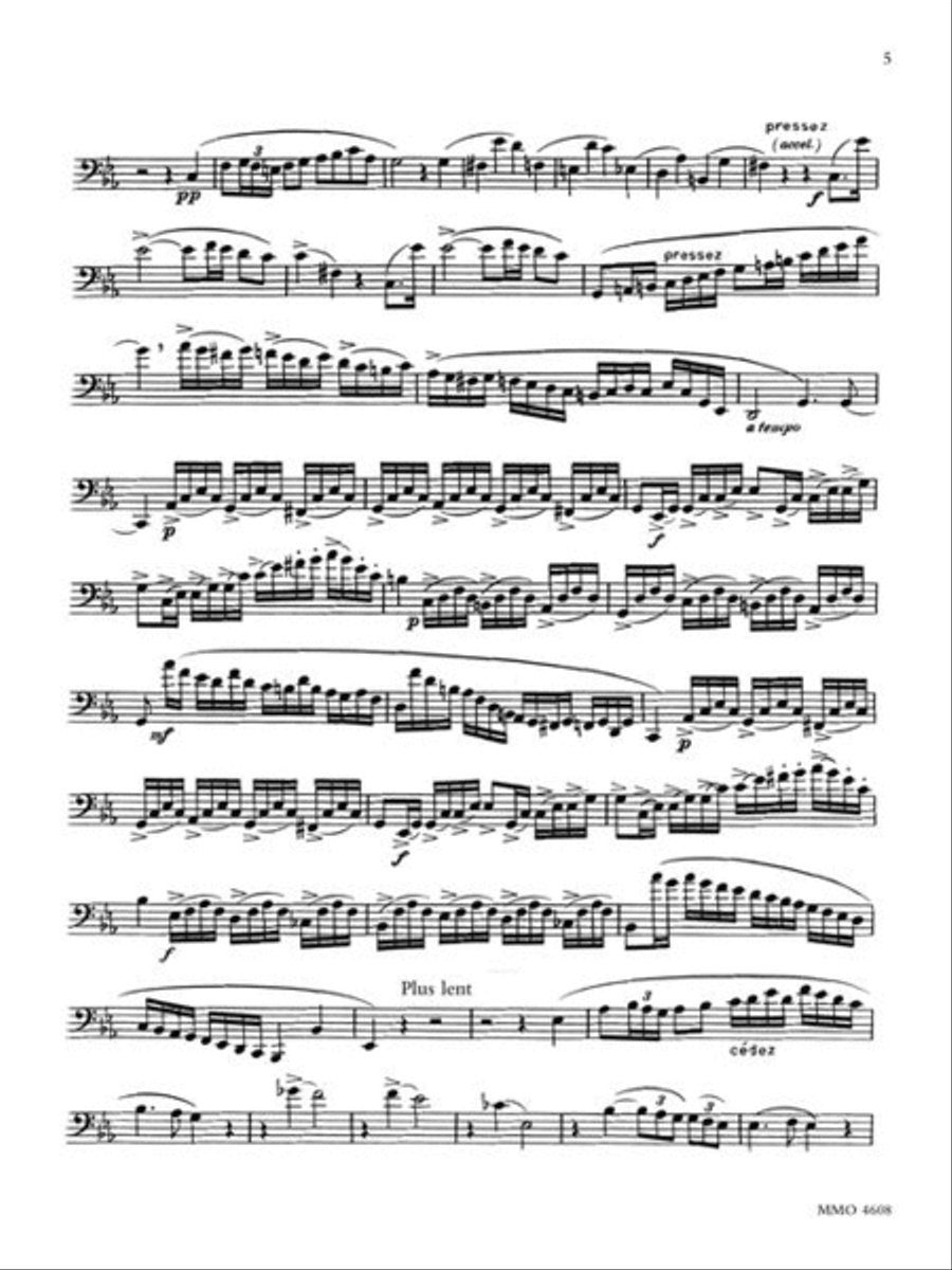 Festival and Contest Solos Bassoon Solo scores gallery preview page 7