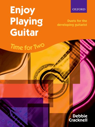 Book cover for Enjoy Playing Guitar: Time for Two + CD