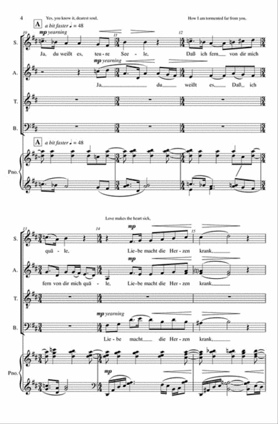Zueignung Zueignung 4-Part scores gallery preview page 3