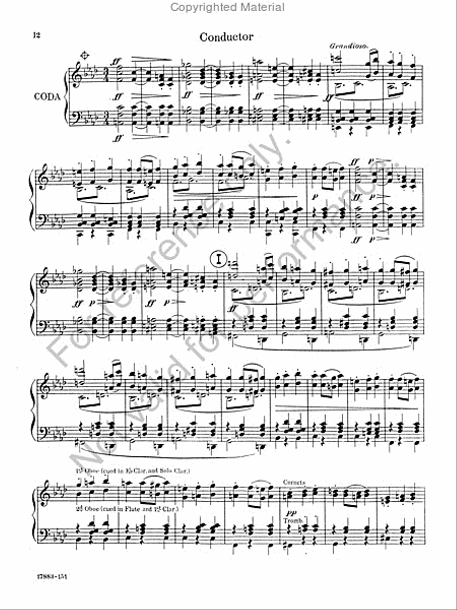 Slavonic Dance No. 7; Slavonic Dance No. 8 Concert Band scores gallery preview page 13