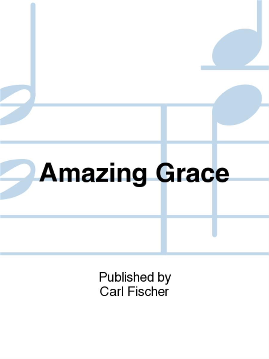 Amazing Grace Concert Band scores gallery preview page 1