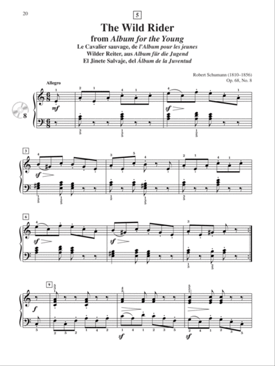 Suzuki Piano School, Volume 3 Piano Method scores gallery preview page 6