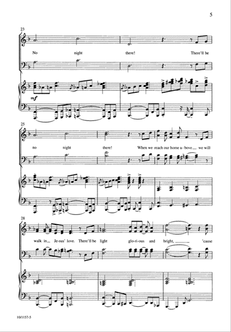 No Night There Divisi scores gallery preview page 5