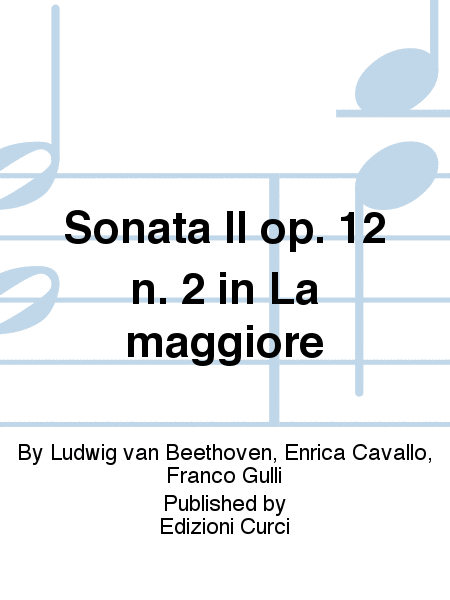 Sonata II op. 12 n. 2 in La maggiore