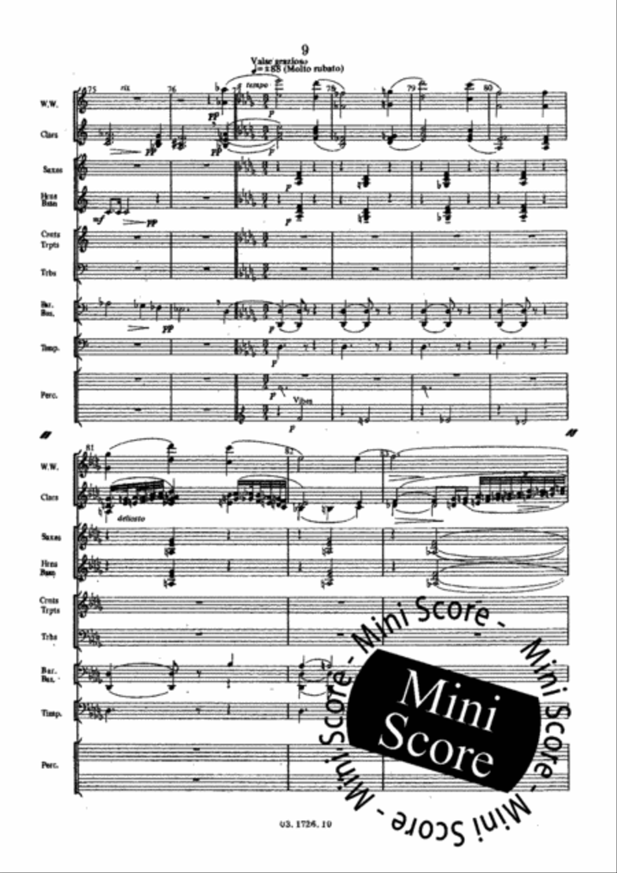 A New Dress for the Emperor Concert Band scores gallery preview page 18