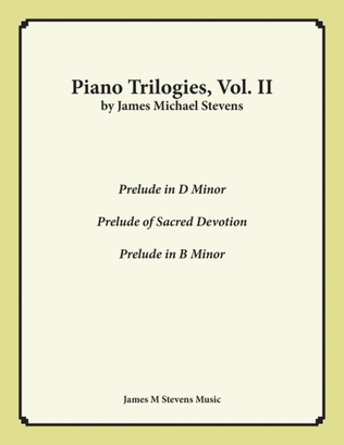 Piano Trilogies, Vol. II (Preludes)