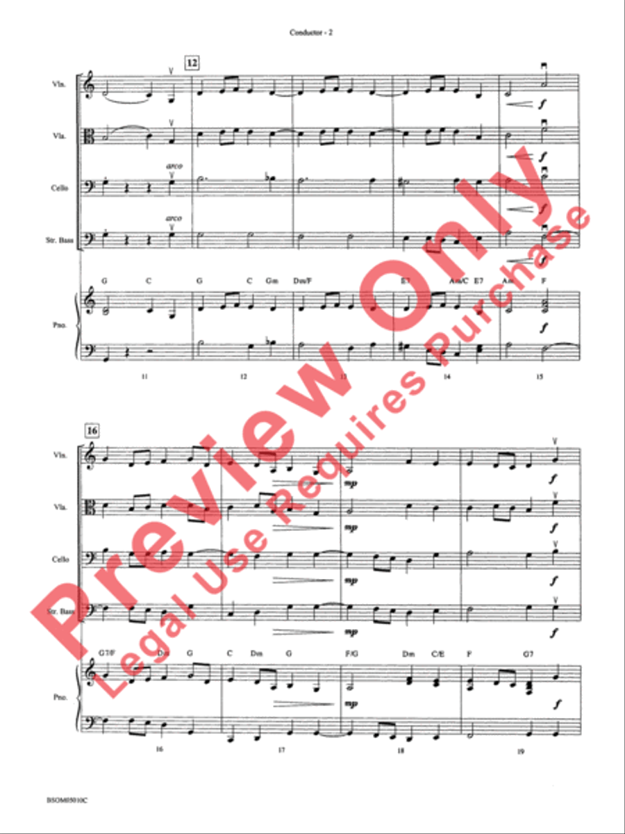 Finale (from Symphony No. 1) String Orchestra scores gallery preview page 4
