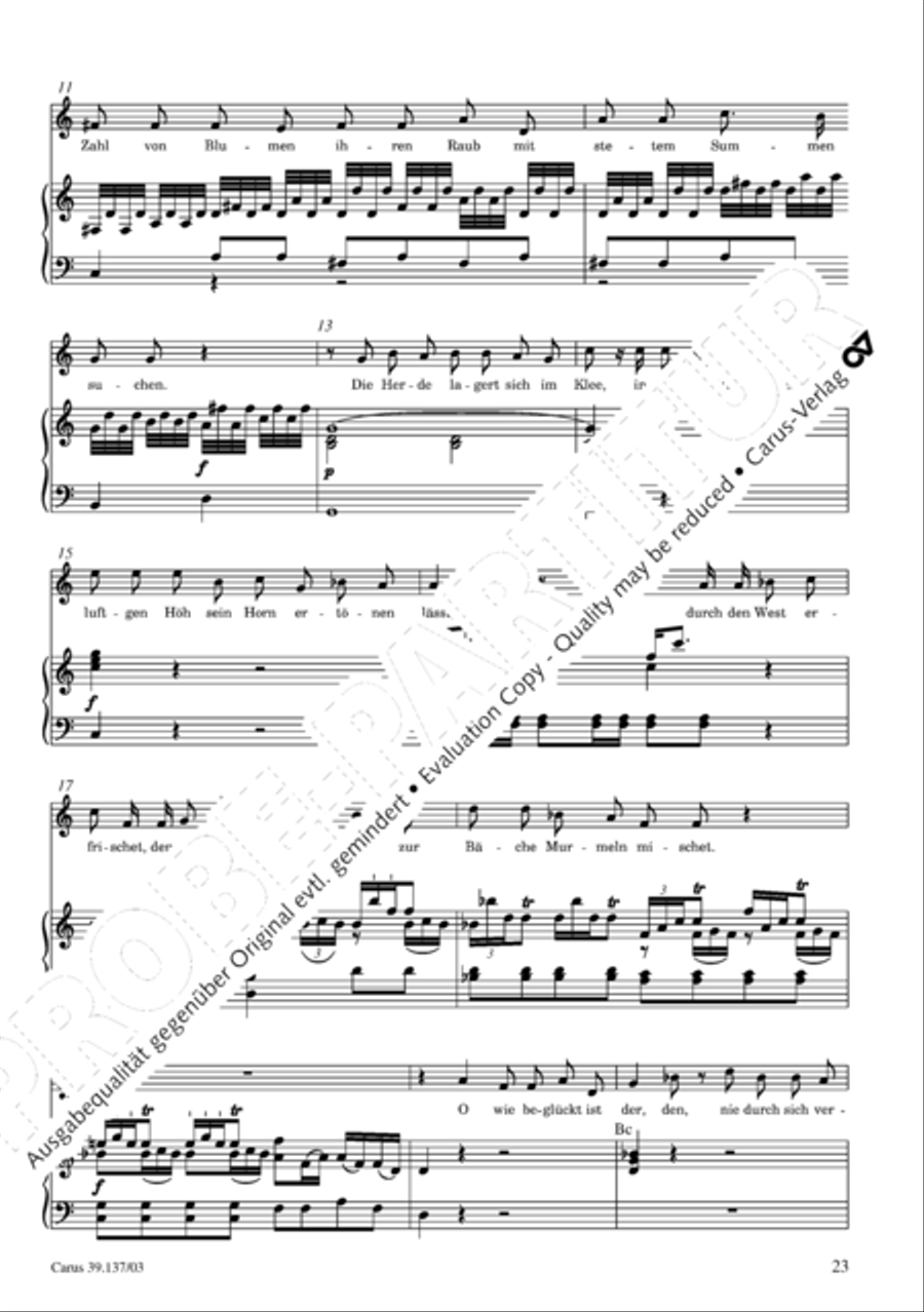 Die Tageszeiten 4-Part scores gallery preview page 24