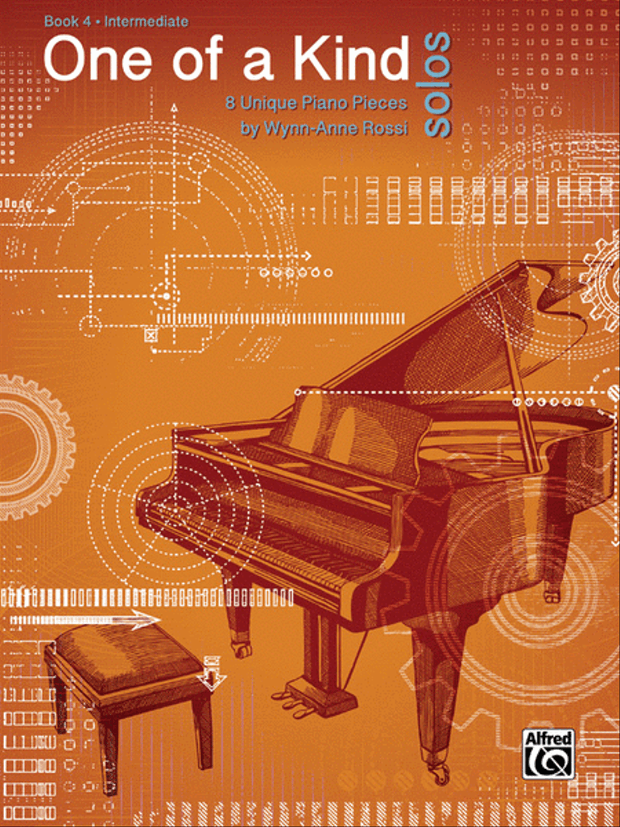 One of a Kind Solos, Book 4 Piano Solo scores gallery preview page 1