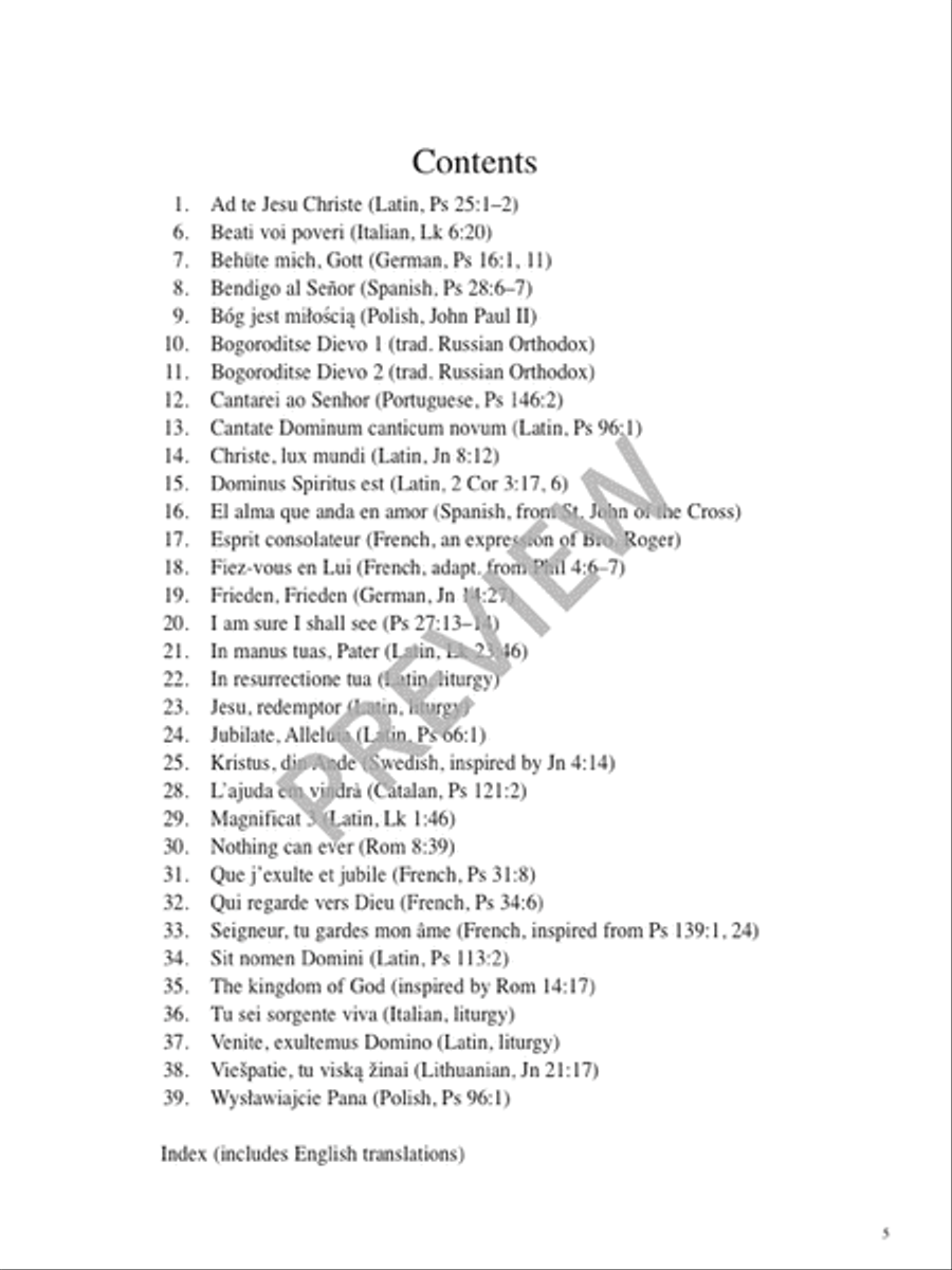 Christe Lux mundi - Instrument edition Guitar scores gallery preview page 7