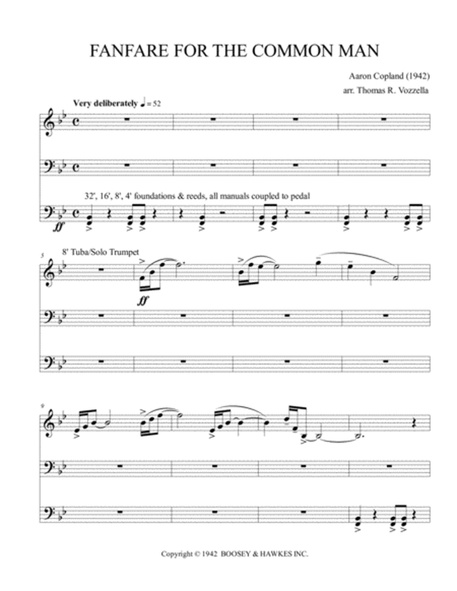 Fanfare for the Common Man (Organ Solo)