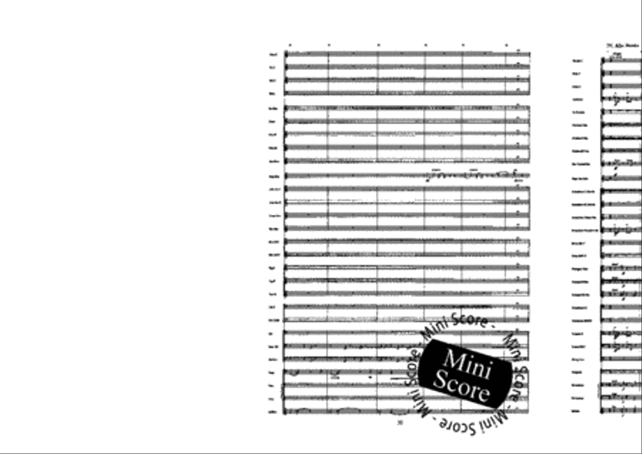 Concertino For Soprano Saxophone Concert Band scores gallery preview page 34
