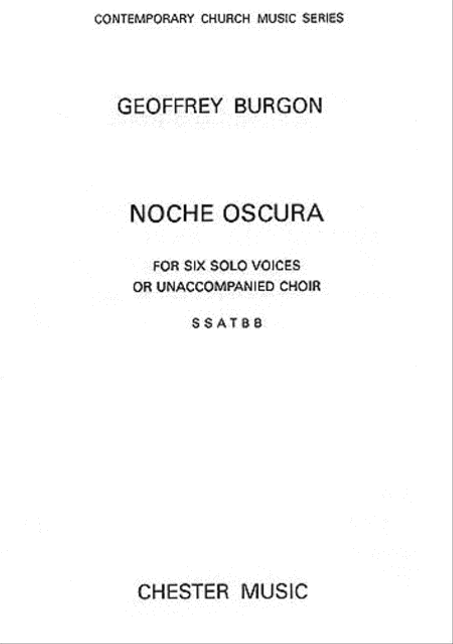 Noche Oscura A Cappella scores gallery preview page 1