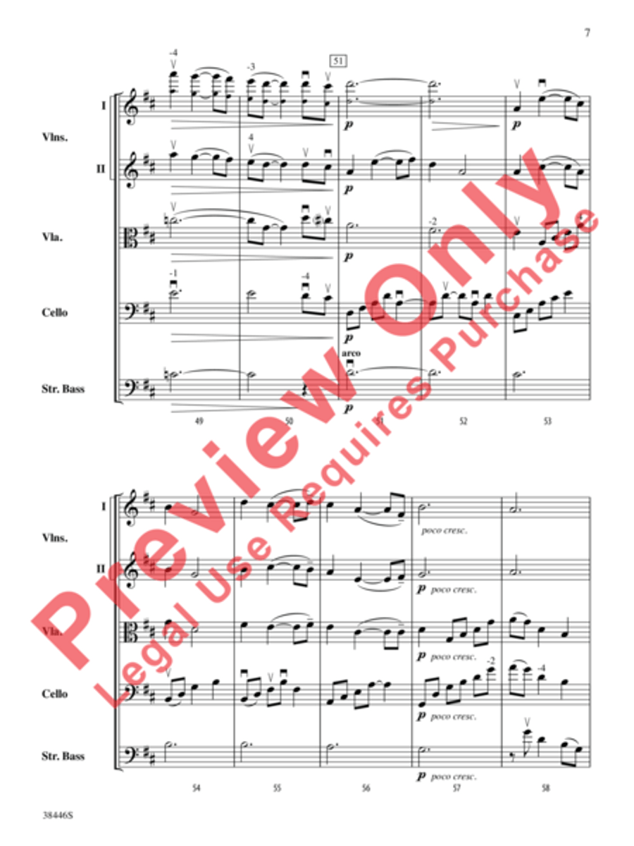 Open Arms String Orchestra scores gallery preview page 8