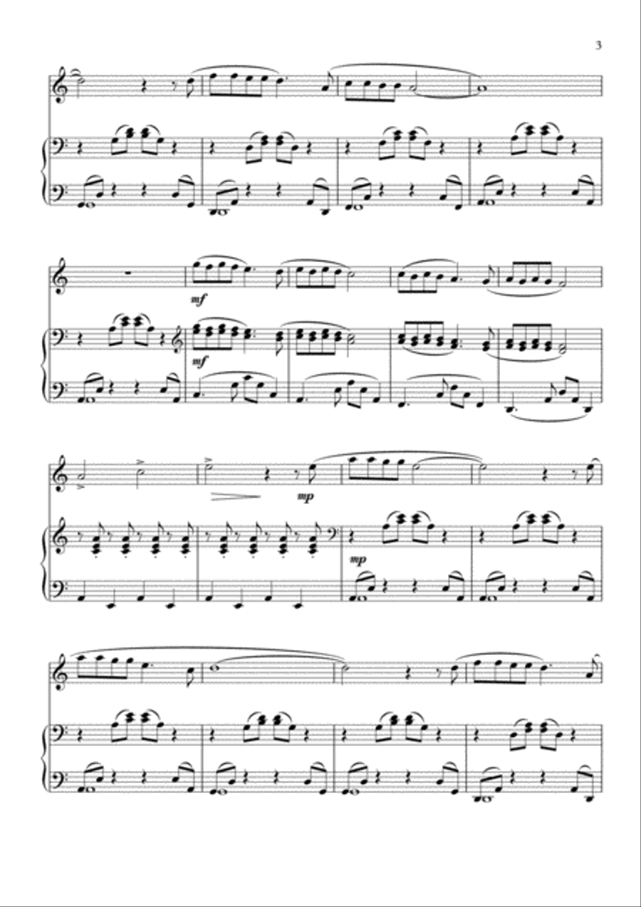 Walking In The Air Walking In The Air Piano scores gallery preview page 3