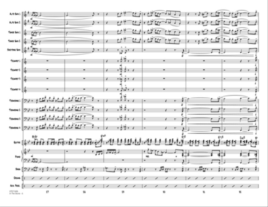 In The Stone - Full Score Score scores gallery preview page 6