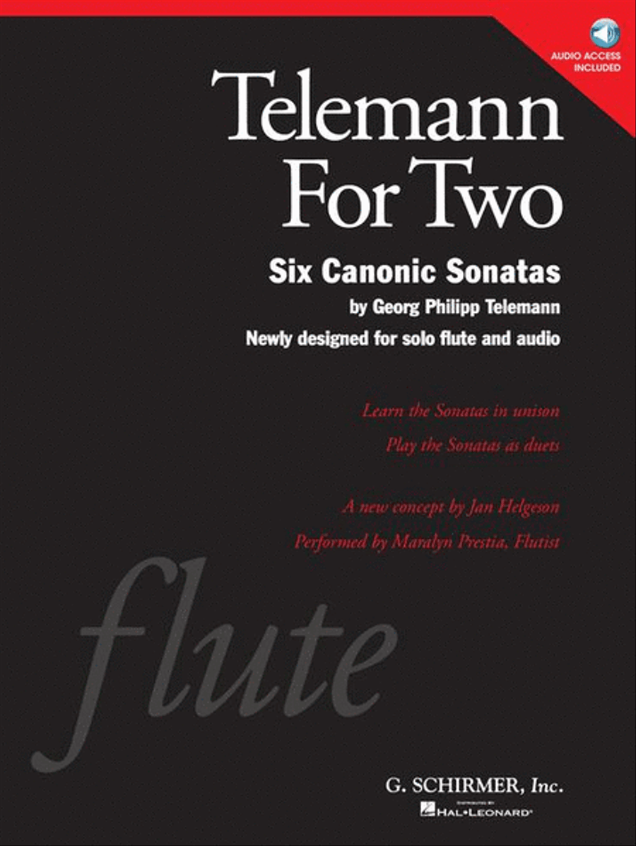 Telemann for Two Flute Solo scores gallery preview page 2
