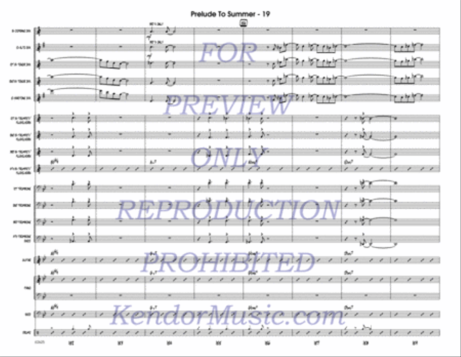 Prelude To Summer Choir scores gallery preview page 20