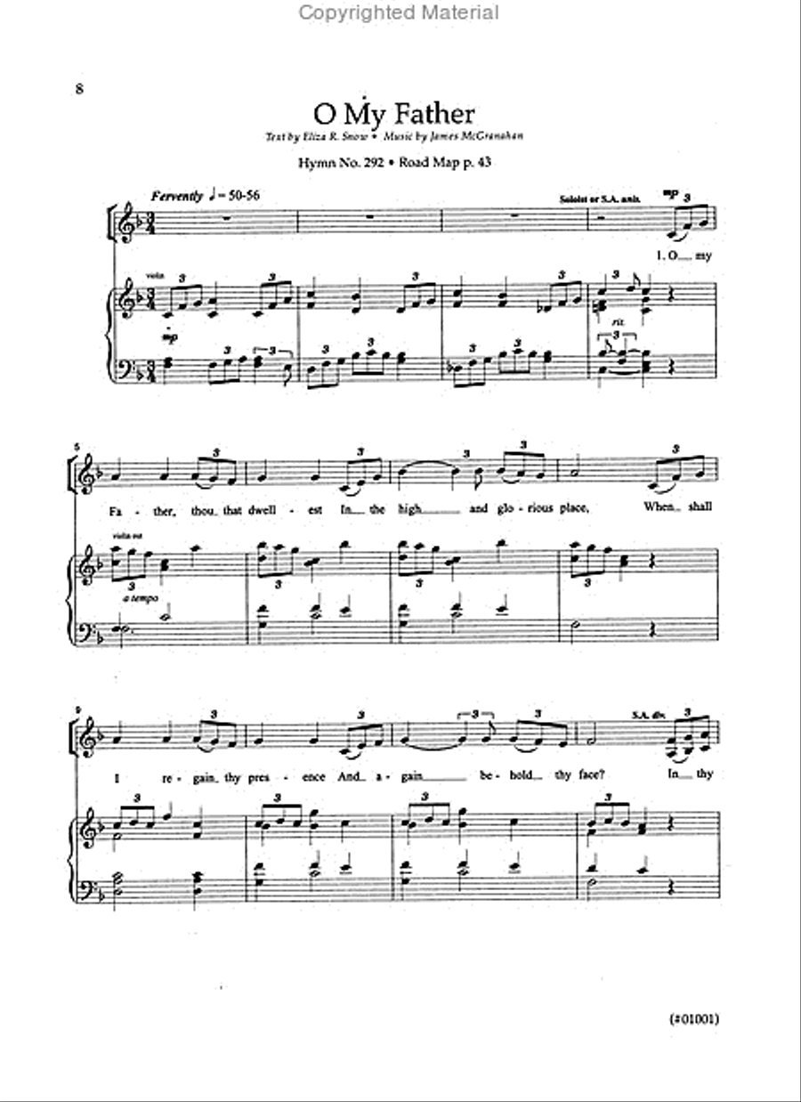 Hymnplicity Ward Choir - Book 5 4-Part scores gallery preview page 3